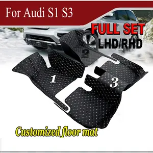 Pu Leather Car Floor Mats Suitable for Audi E-tron SUV 2018-2025.Audi S1 2-Door 2014-2018.Audi S3 Hatchback 2002-2020.Audi S3Convertible cabrio 2002-2020.Audi S3 Sedan 2003-2012.Left Hand Drive or Right Hand Drive 2014 2015 2016 2017 2018 2019 2020 2021