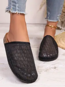 Women's Breathable Mesh Slipper Sandals Soft Sole Lightweight Comfort Daily Wear Casual Shoes for Women Summer Footwear Lightweight Breathable Slippers