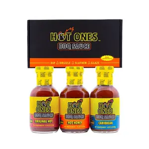 Hot Ones BBQ Trio Pack (Original / Hot Honey / Caribbean)