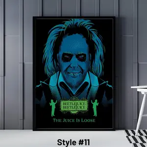 Beetlejuice Movie Posters, Beetlejuice 1988 Poster Print, Beetlejuice Beetlejuice Poster, Beetlejuice Movie Poster, Tim Burton Movie