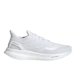 adidas Mens Pureboost 5 Running Sneakers Shoes - White
