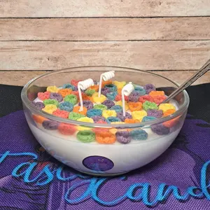Large Cereal Bowl Candle