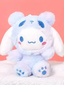 Sanrio Hello Kitty Plush Toy, Gradient Dyeing Series, Cute Cartoon Pattern, Small Hanging Ornament, Festival Gift, Soft Stuffed Doll