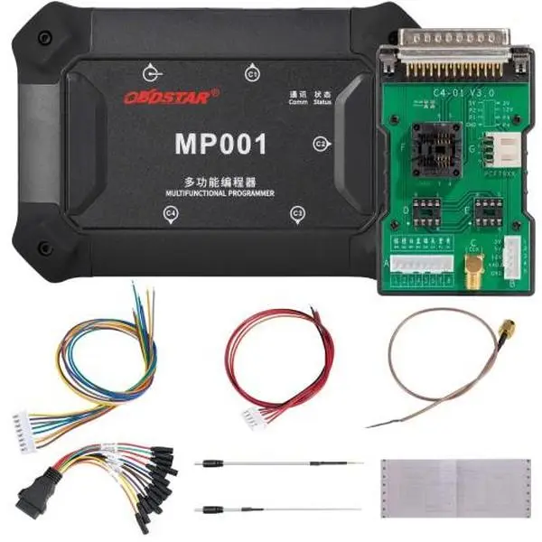 OBDSTAR MP001 Programmer with C4-01 Host W004/W005/W006 Adapters for Cars Commercial Vehicles EVs Marine Motorcycles Diagnostic Scanner