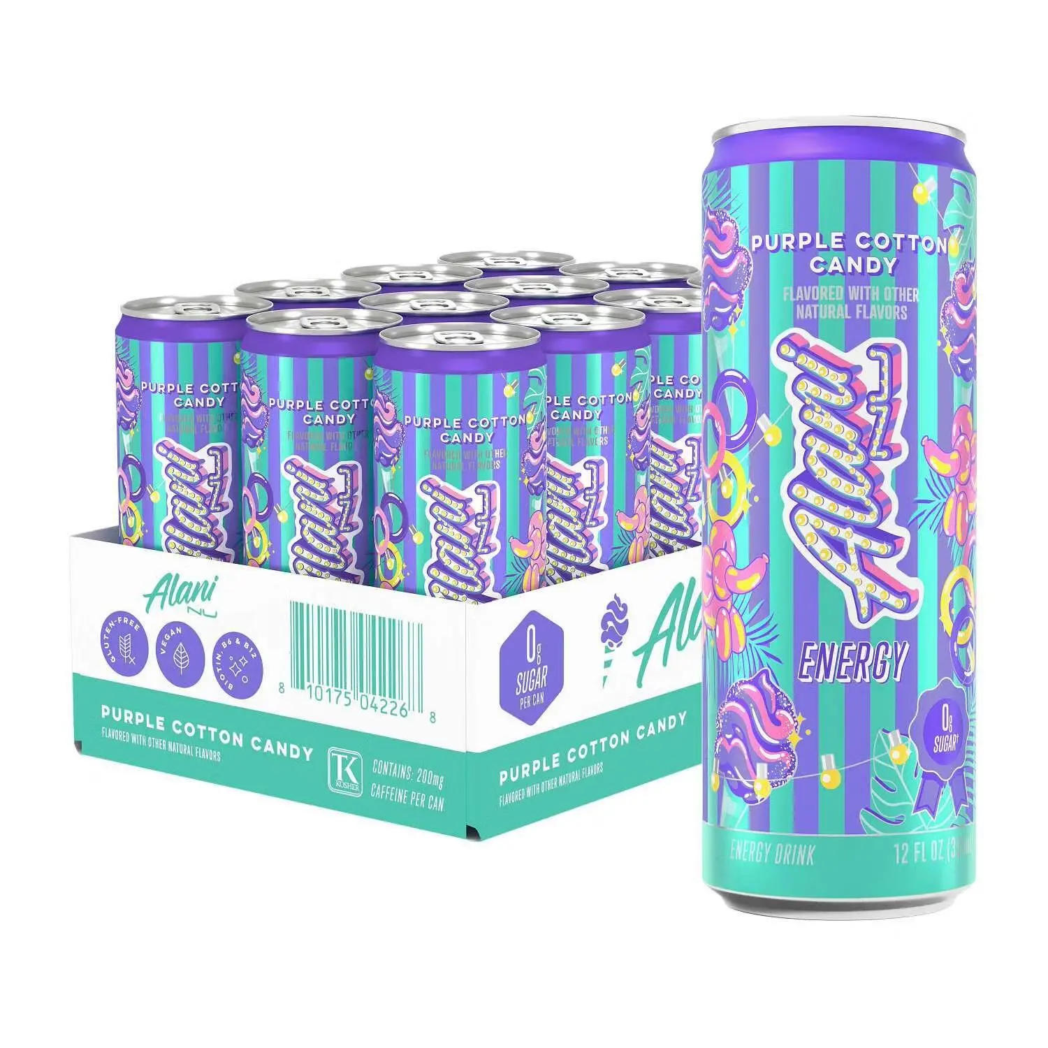 Purple Cotton Candy