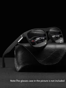 The latest color-blocked vintage sunglasses, suitable for both men and women, available in multiple colors, perfect for various occasions, featuring UV400 protection to effectively safeguard eyes, designed by a luxury brand