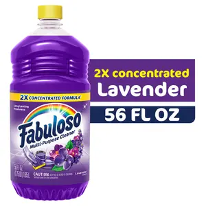 Fabuloso Multi-Purpose Cleaner & Floor Cleaner 2x Concentrated, Lavender - 56 fl oz