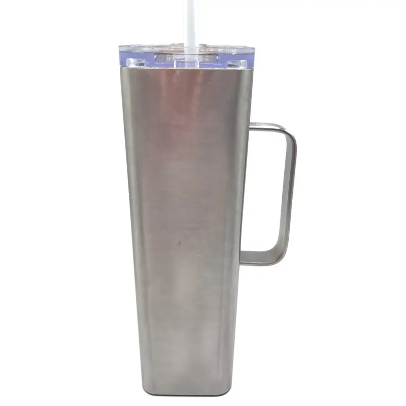Tumblerpoxy Boxy Tumblers  12-Pack Case WITH Handles  Square Stainless Steel Insulated  Drinkware