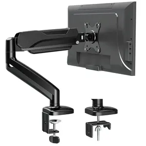 Hot Deal  Gas Spring Single Monitor Desk Mount for 13"-32" Screens