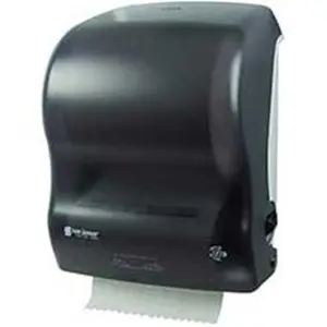The Colman Group SJM Pearl Mechanical Hands Free Towel Dispenser, Black