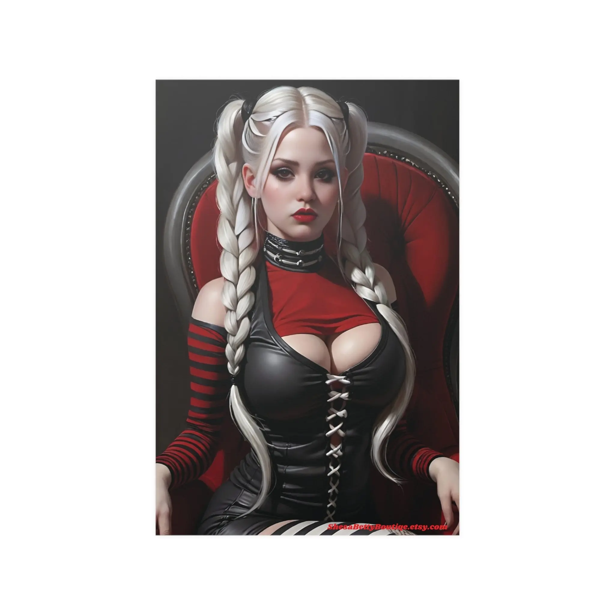 Gothic Wednesday Satin Posters (210gsm)