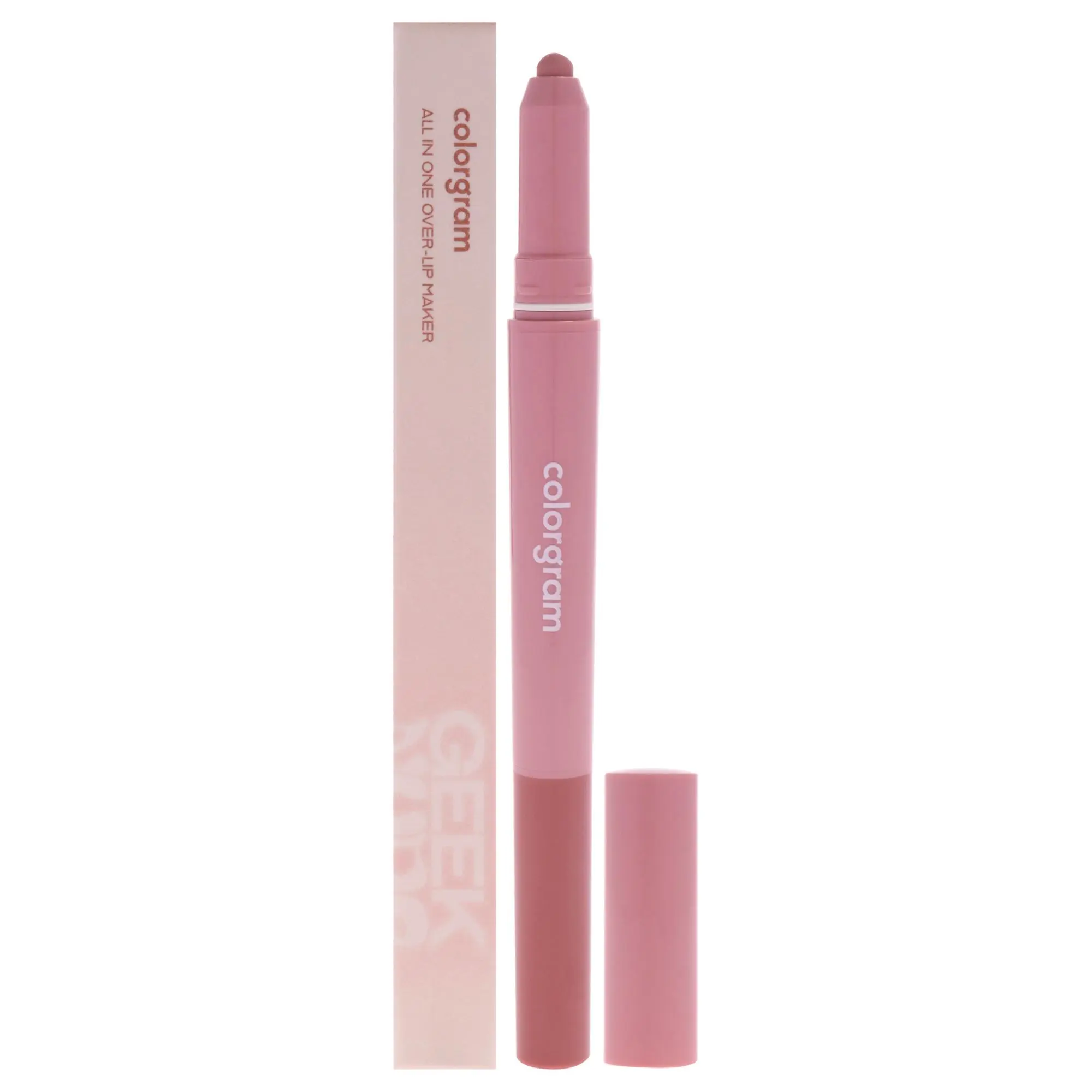 All In One Over-Lip Maker - 06 Rose Beige by Colorgram for Women - 0.024 oz Lip Pencil