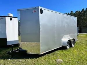 7 X 16 TA Silverfrost Enclosed Cargo Trailer