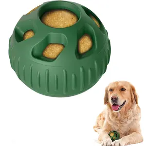 Interactive Silicone Dog Chew Toy, Pet Snack Dispenser, Dog Teething Toy, Pet Oral Health Toy, Easy To Clean Snack Dispenser