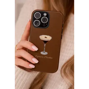 Ultra Shock Absorbing Phone Case | Espresso Martini Brown