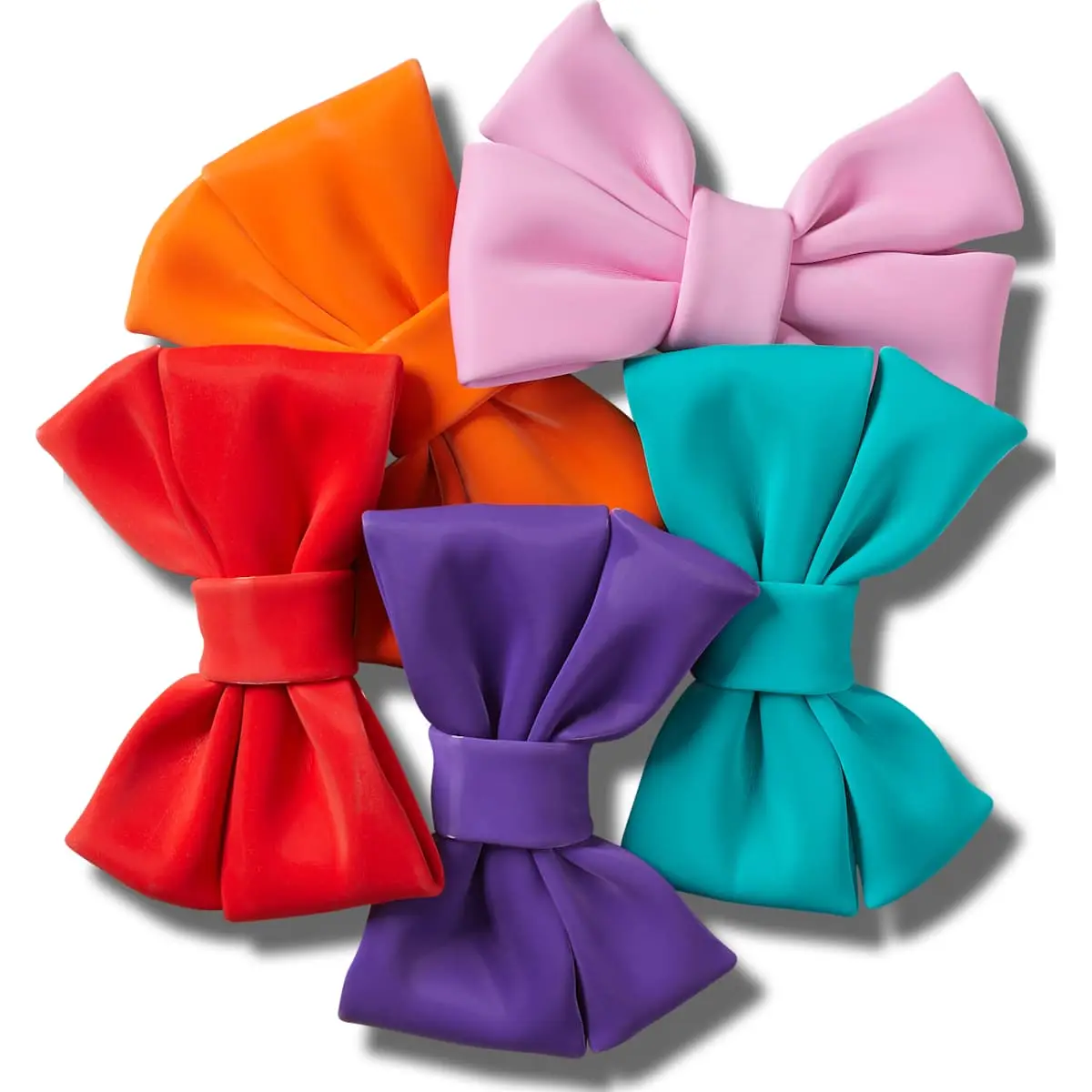 Crocs Jibbitz Super Hyper Me Bows Shoe Charms 5 Pack