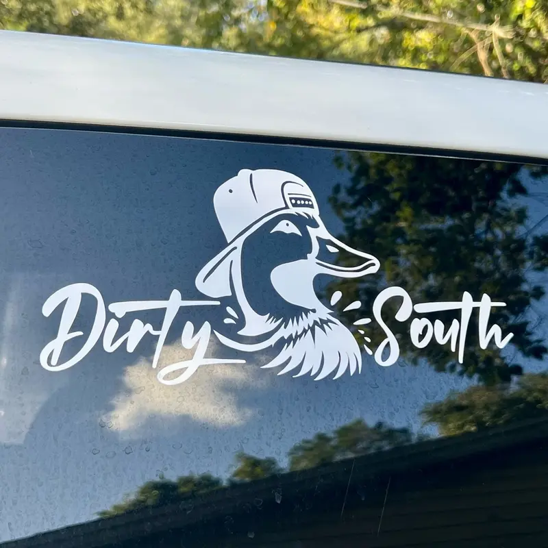 DirtySouth Duck Decal- Multiple Colors and Sizes!!