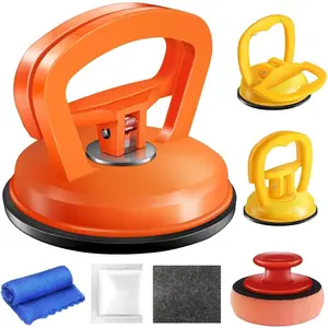 Dent,Car Dent 3 Pack Dent Remover Tool Dent Removal Kit for Car Suction Cup Dent and Dent Repair Kit for Car Body,Screen,Tiles Lifting,Objects Moving (Yellow+Orange+Black)