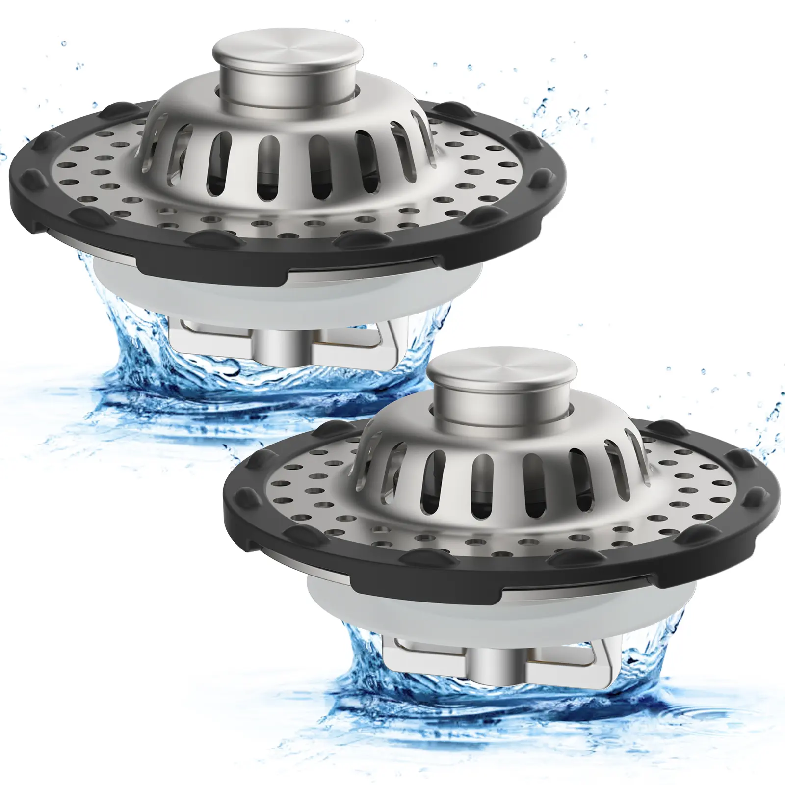 2PACK - Brushed Nickel