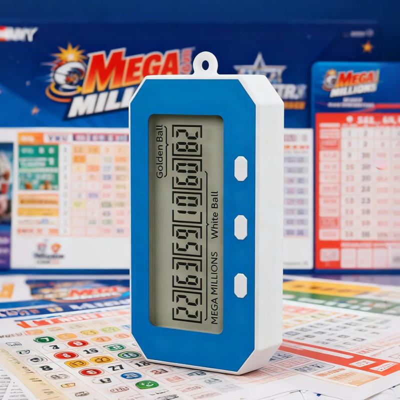 Nokade Lottery Number Picker, AI Lottery Machine, Number Selector, Intelligent Lottery Assistant, Quick Pick to Lottery Number toy car alarm clock