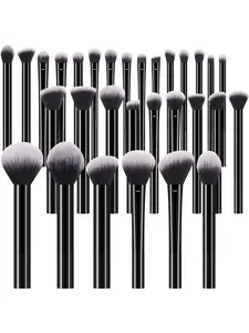 15/20/25/30PCS Makeup Brush Sets Premium Synthetic Hair  Eyeshadow Blending Brush Sets Cosmetics Tools