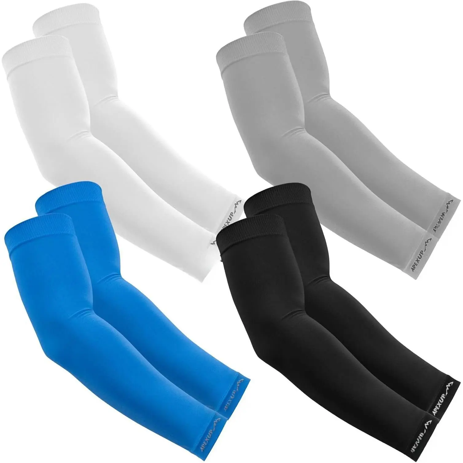 Cooling Arm Sleeves for Men Women, UV Sun Protection UPF 50, Volleyball Arm Sleeves Compression Sleeves for Outdoor