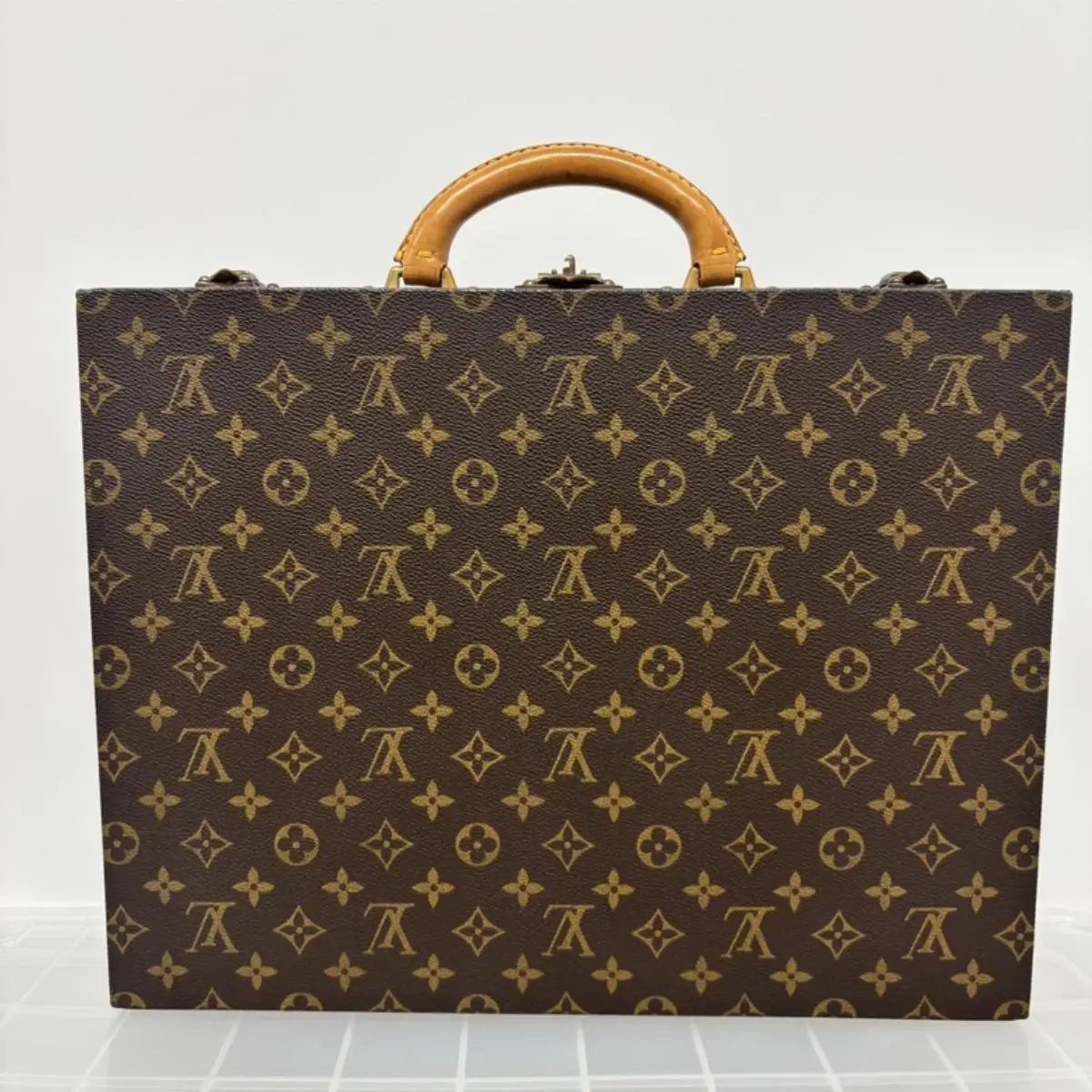 Pre-owned Louis Vuitton As Shown Top Handle Bags Monogram Cotteville Attache Case S37626