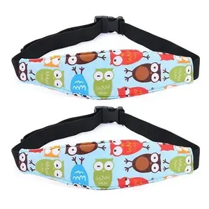 Infant Car Seat Head Support Child Safety Belt Strap Adjustable Boys and Girls Playpen Sleep Positioner Baby Safety Pillow Car Seat Attachment