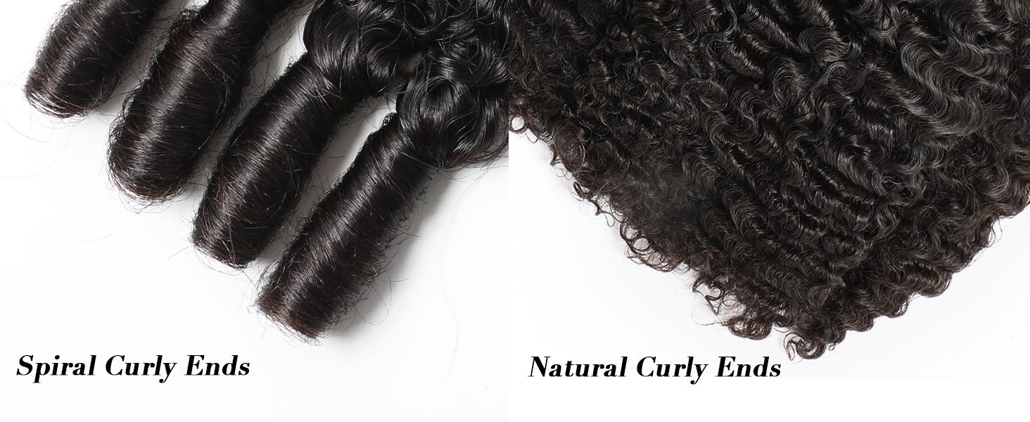 【Lowest Price】VIPbeauty  12A Burmese Curly Bundles Human Hair 100% Unprocessed Virgin Hair Bundles Deals Human Hair Extensions 12A Raw Burmese Curly Human Hair Bundles for Black Women Natural Black Spiral Curly End Human Hair Weft Extensions