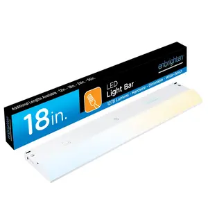 Enbrighten 18in. Direct Wire LED Light Bar, Tunable White