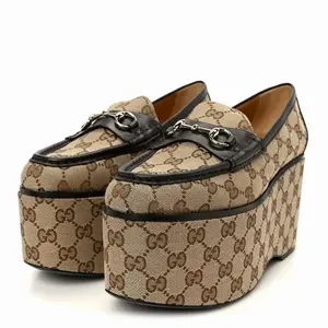 Gucci Horsebit Platform Loafers - 39