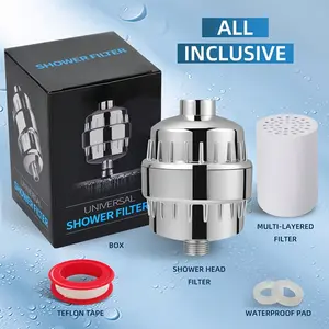 【SpaStream】 High Output Revitalizing Shower Filter - Reduces Dry Itchy Skin, Dandruff, Eczema, and Dramatically Improves The Condition of Your Skin, Hair and Nails