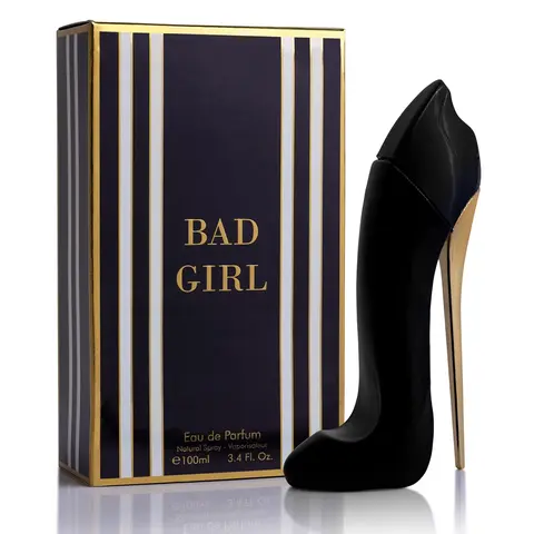 Urban Collection Bad Girl Eau De Parfum for Women, 100ml Spray - Bold Floral Gourmand Fragrance with Jasmine, Tonka Beans & Coffee, Elegant Paper Box Packaging, Day-Night Wear, Single Item