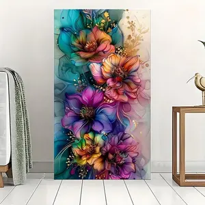 Flower Pattern DIY Diamond Arts Colorful Painting Kit, DIY 5D Diamond Arts Colorful Painting Kit, Wall Art Decor for Home Living Room Bedroom, Handcraft