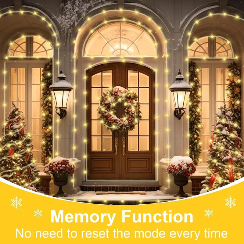 GO VIRAL!  39FT Solar Rope Lights - NO WIRES, NO BILLS!  Waterproof,8 Modes for Patio, Garden, Fence. Perfect for Parties!