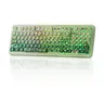 KiiBOOM Phantom98 Lite 96% Linear Wireless Mechanical Gaming Keyboard - Creamy Gasket Foam, VIA Macro-Enabled, 8000mAh Battery, Hot-Swappable RGB Color Backlight, NKRO, Bluetooth, Windows/Mac Compatible, for Gamers & Work, PC Accessories, Color Backlight
