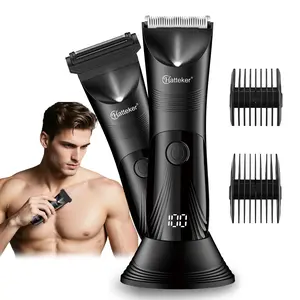 Body Hair Trimmer, Multifunctional Hair Trimmer, Portable Hair Trimmer, Multi-Function Private Shaver Kit for Men & Women, Safe and Easy Grooming Solution for All Body Areas