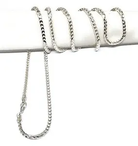 .925 Silver Franco Chain 18-26 inch 2.5mm Width