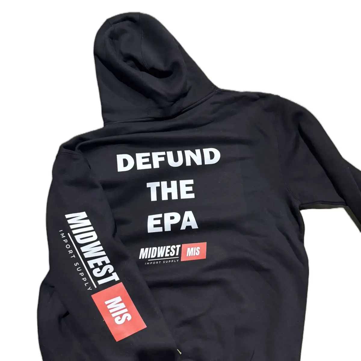 M.I.S Defund the EPA Sweatshirt Hoodie Menswear Sweaters Tops Pullover Long Sleeve