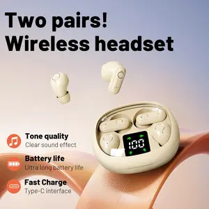 4-in-1 Wireless Sleep Earbuds Compact Mini with Bluetooth 5.4 Chip, Lightweight Design, 36 Hours Battery Life, Comfortable for Sports & Work noise cancelling