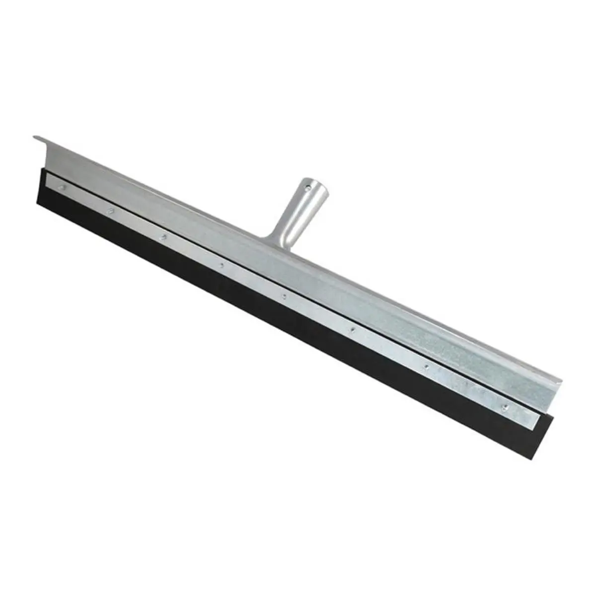 212 MAIN Aquadozer Durable 24 in. Straight-Type Rubber Smooth Floor Squeegee Replacement Blade, Galvanized Steel Body