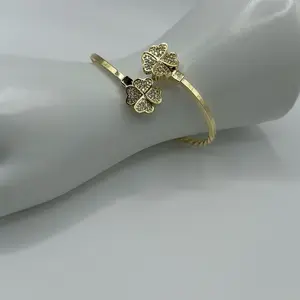 Bangles Ajustable Gold Design Adjustable Bangle Bracelet for Women