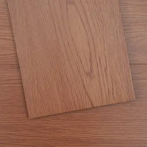 VEVOR Self Adhesive Vinyl Floor Tiles 36x 6 inch, 36 Tiles 2.5mm Thick Peel Stick, Deep Brown Wood Grain DIY Flooring for Kitchen, Dining Room, Bedrooms Bathrooms, Easy for Home Decor
