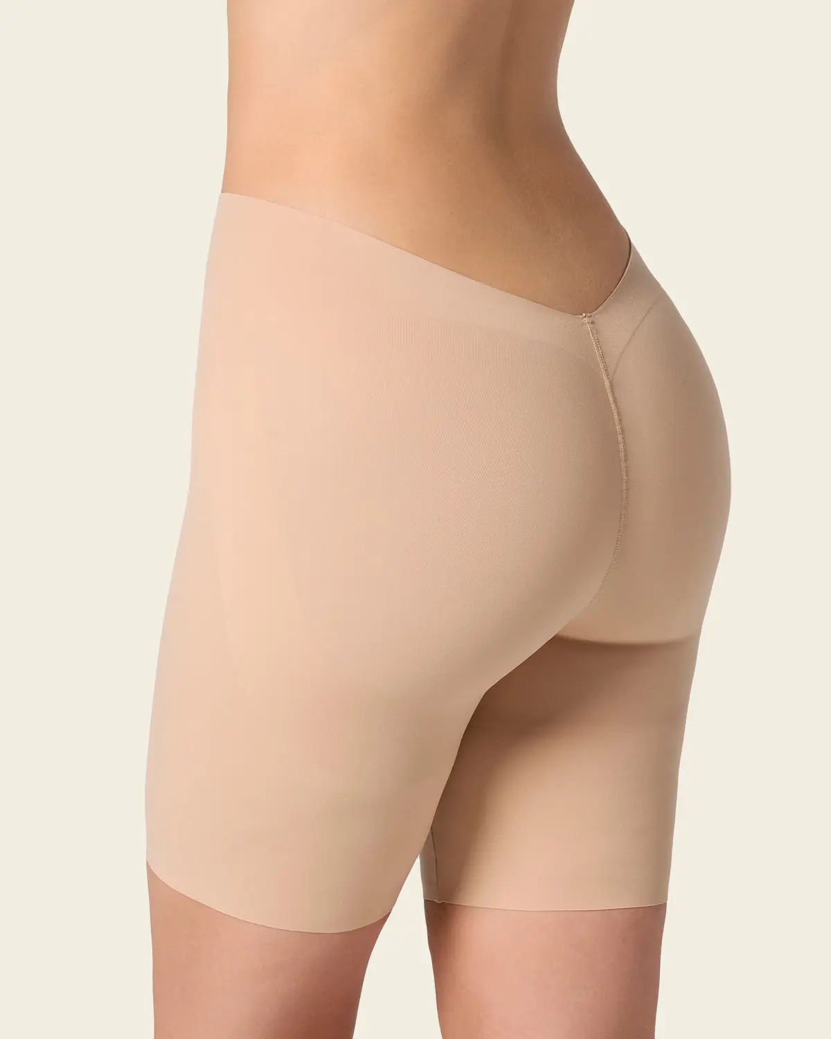 Leonisa InvisiPlunge Undetectable Backless Moderate Shaper Short Minimalist Plain Compression for Special Occasions - Clothes, Fit Women Fabric