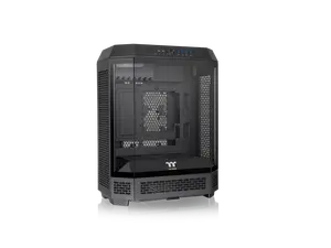 Thermaltake Tower 600 Black Mid-Tower ATX Case; 3 Tempered Glass Panels; Hidden-Connector Motherboard Support; Rotational PCI-e Slots; CA-1Z1-00M1WN-00
