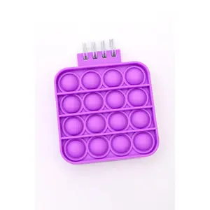 Mini Pop It Notebook in Purple
