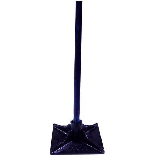 Bon Tool B607727 Dirt Tamper with 10x10 in. Base, Bolted Steel Handle, 10 in. Length, High-Quality Construction, High Quality Material