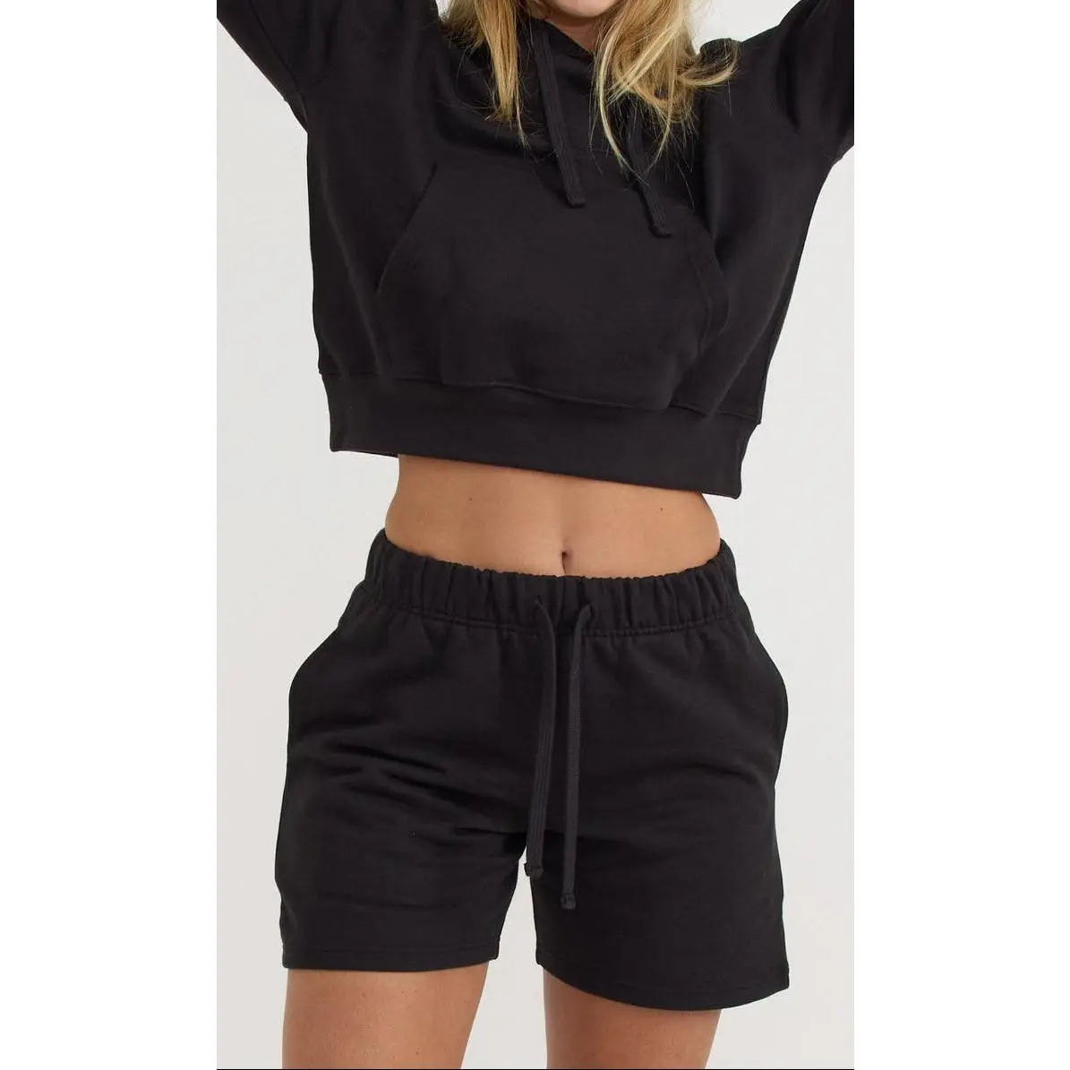 Weekend Longline Shorts - Black