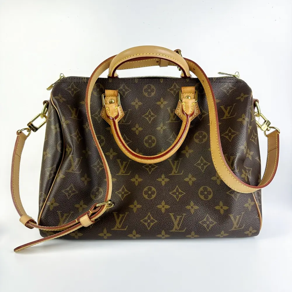 Pre-owned Louis Vuitton Monogram Speedy Bandoulière Handbag【978】