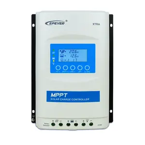 EPEVER MPPT Solar Charge Controller 40A 12V/24V Auto Max PV 150V Solar Panel Charger Regulator for Gel Sealed Flooded LiFePO4 User (XTRA4215N-G3)